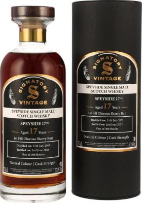 Speyside M 2005 SV Cask Strength Collection 57.1% 700ml