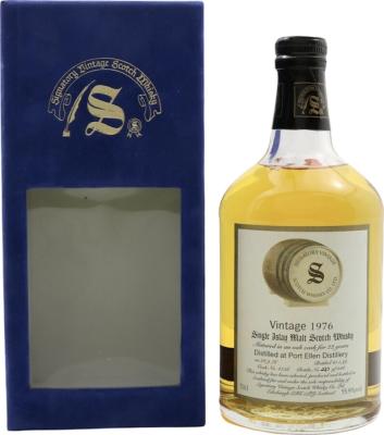 Port Ellen 1976 SV Vintage Collection Dumpy Oak Cask #4756 55.9% 700ml