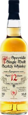 Longmorn 2011 TWf Bourbon Barrel 53.8% 700ml