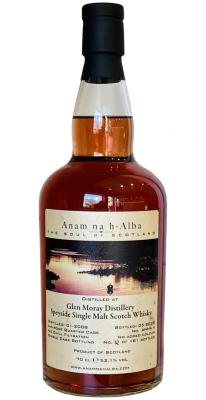 Glen Moray 2008 ANHA The Soul of Scotland Amarone Quarter Cask 52.1% 700ml