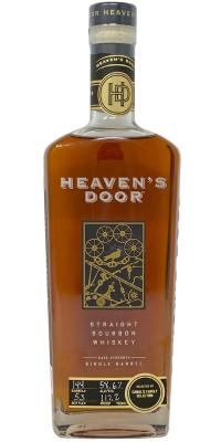 Heaven's Door Single Barrel Canal's Family Selection 58.6% 750ml