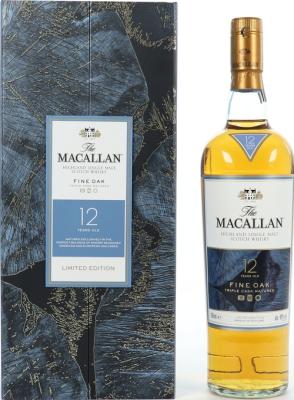 Macallan 12yo Fine Oak Triple Cask Matured 40% 700ml