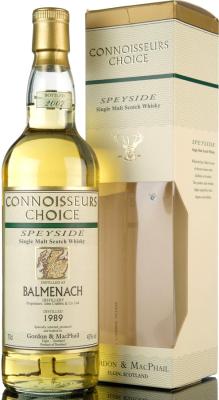 Balmenach 1989 GM Connoisseurs Choice Refill American Hogsheads 43% 700ml