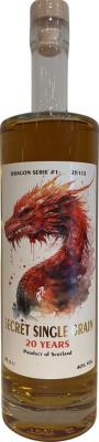 Secret Single Grain 20yo SE&C The Dragon Series Karmozijn 40% 700ml