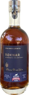 Roknar Minnesota Rye Whisky South Lyndale Liquor 49% 750ml