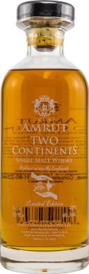 Amrut Two Continents 4th Edition Refill Bourbon Barrel 46% 700ml