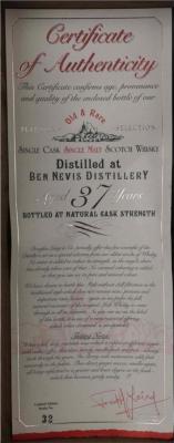 Ben Nevis 1968 DL Old & Rare The Platinum Selection 49.1% 700ml