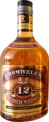 Cromwell's 12yo Scotch Whisky Confidentia J.A.M.F. Kirkwiller 40% 700ml