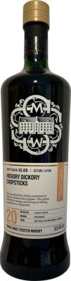 Glentauchers 2002 SMWS 63.108 Hickory dickory chopsticks 1st Fill Ex-Bourbon Barrel 56.5% 700ml