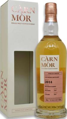 Longmorn 2014 MSWD Bourbon Barrel 47.5% 700ml