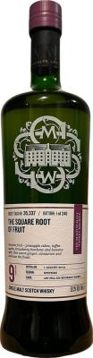 Glen Moray 2013 SMWS 35.337 The square root of fruit 1st Fill Ex-Bourbon Barrel 59.3% 700ml