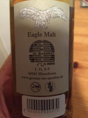 Balmenach 2001 GiQ Eagle Malt Genuss im Quadrat 49.9% 700ml