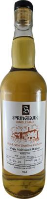 Springbank Hand Filled Distillery Exclusive 59.1% 700ml