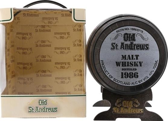 Old St. Andrews 1986 Malt Whisky 40% 700ml