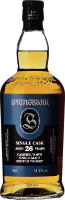 Springbank 26yo Single Cask Symposion 30th Anniversary 51.4% 700ml