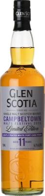 Glen Scotia 11yo Campbeltown Malts Festival 2023 White Port Finish 54.7% 750ml