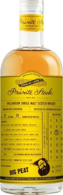 Big Peat 10yo DL Private Stock 59.5% 700ml