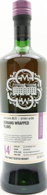 Auchroisk 2007 SMWS 95.71 Prepare for winter Serrano-wrapped plums 1st Fill Ex-Oloroso Sherry Hogshead Finish 57% 700ml