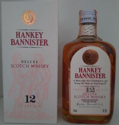 Hankey Bannister 12yo 43% 750ml