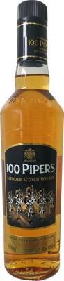 100 Pipers Blended Scotch Whisky 40% 500ml