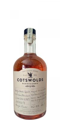 Cotswolds Distillery 20 months Test Batch Series Ex Red Wine & Bourbon Casks 256 + 289 46% 500ml