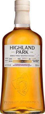 Highland Park 2013 Single Cask Release Highland Park Appreciation Society 65.5% 700ml