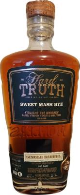 Hard Truth 2020 Straight Rye Whisky 60.7% 700ml