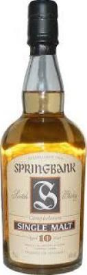 Springbank 10yo Beige label 46% 700ml