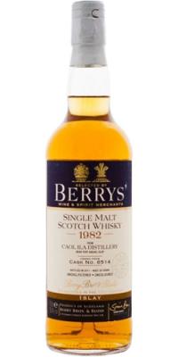 Caol Ila 1982 BR Berrys Refill Hogshead #6514 56.4% 700ml