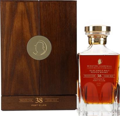 Port Ellen 1983 Winston Churchill Spirit Collection Private Cask 52.8% 700ml