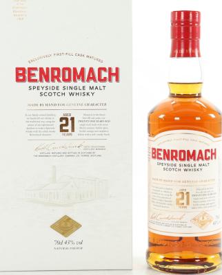 Benromach 21yo 43% 700ml