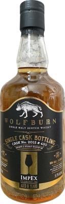 Wolfburn 2015 ImpEx Beverages INC 56.9% 700ml