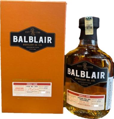 Balblair 2007 Single Cask Asiaeuro 25th Anniversary 48.9% 700ml