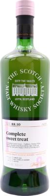 Speyburn 2009 SMWS 88.10 Complete sweet treat 8yo Refill Ex-Bourbon Barrel 54.1% 700ml