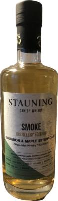 Stauning 2018 Distillery Edition Smoke Bourbon & Maple Syrup Bourbon & Maple Syrup 59% 350ml