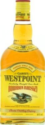 Clarke's Westpoint Kentucky Straight Sour Mash 40% 700ml