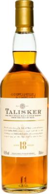 Talisker 18yo The Only Single Malt Scotch Whisky From the Isle of Skye 45.8% 700ml