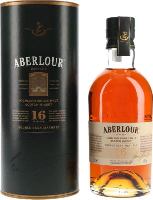 Aberlour 16yo Double Cask Matured Oak and Sherry Oak Casks 40% 700ml