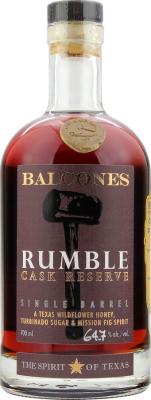 Balcones 4yo Rumble Cask Reserve Single Barrel Collection New American Oak Barrel Europe 64.7% 700ml