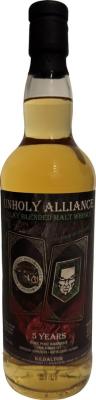 Kildalton 2019 3W Unholy Alliance No. 2: Knight Of Vision The Whisky Hogs & Ruffneck 57.6% 700ml