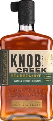 Knob Creek Bourbon x Rye Blended Straight Whiskies 56.5% 750ml