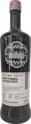 Glen Spey 2012 SMWS 80.48 Doors to manual and cross check 1st Fill Ex-Bourbon Hogshead 57.9% 700ml