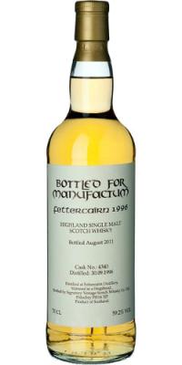 Fettercairn 1996 SV Bottled for Manufactum Hogshead 4340 Manufactum 59.2% 700ml