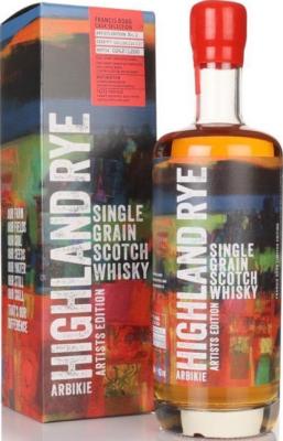 Arbikie Artist Edition No 1 Francis Boag Cask Selection 46% 700ml