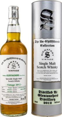 Glentauchers 2012 SV The Un-Chillfiltered Collection 1st fill Oloroso Sherry Butt 46% 700ml