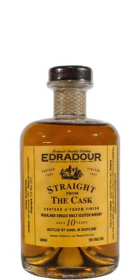 Edradour 1997 Straight From The Cask Chateau D'Yquem Cask Finish Hogsheads + Chateau D'Yquem Cask Finish 59.1% 500ml