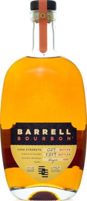 Barrell Bourbon 6yo Cask Strength American White Oak Barrels Batch 029 57.94% 750ml