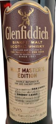 Glenfiddich Malt Master's Editon 43% 700ml