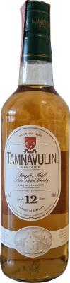 Tamnavulin 12yo Single Malt Rare Scotch Whisky Sagna S.p.A. Revigliasco Torinese 40% 700ml