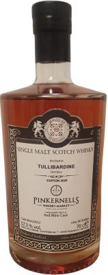 Tullibardine 9yo MoS Edition 2020 Amarone Red Wine Pinkernells Whisky Market 57.3% 700ml